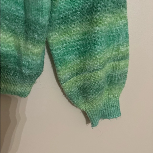 Oversized green sweater - Picture 4 of 6